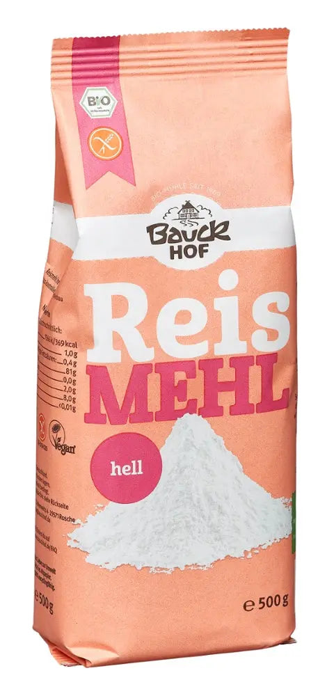 Bauckhof Reismehl hell 500g BIO Bauckhof - Sanoverde