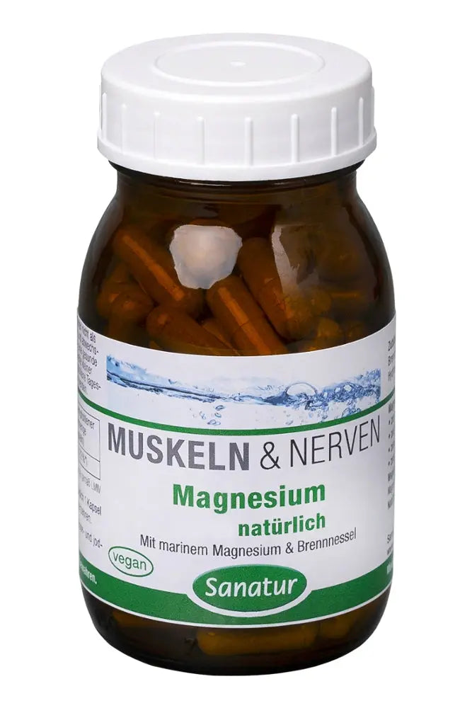 Magnesium Kapseln 100 St BIO Sanatur - Sanoverde