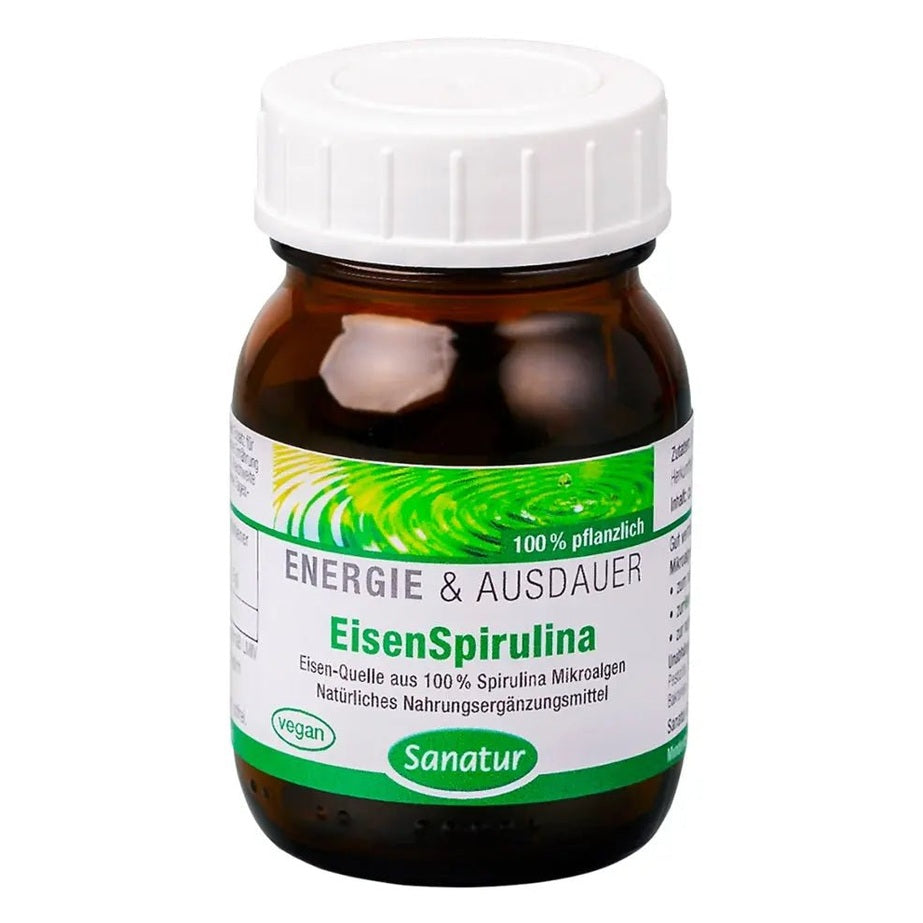 Eisen Spirulina Tabletten 100 St. BIO - Sanoverde