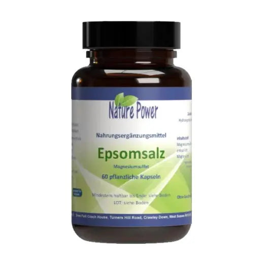 Epsom-Salz in Kapseln Nature Power - Sanoverde