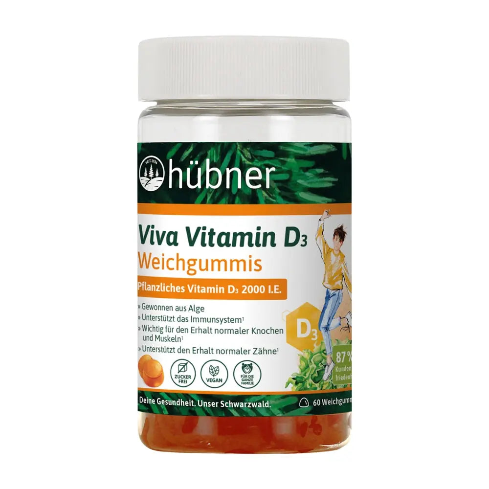 Viva Vitamin D3 Weichgummis Hübner - Sanoverde