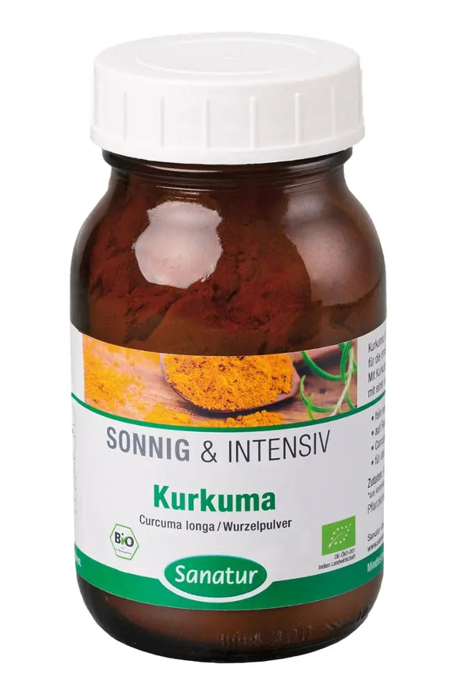 Kurkuma 160g Pulver BIO Sanatur - Sanoverde