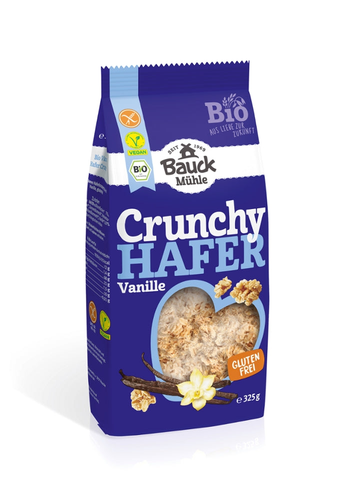 Hafer Crunchy Vanille Bauckhof - Sanoverde