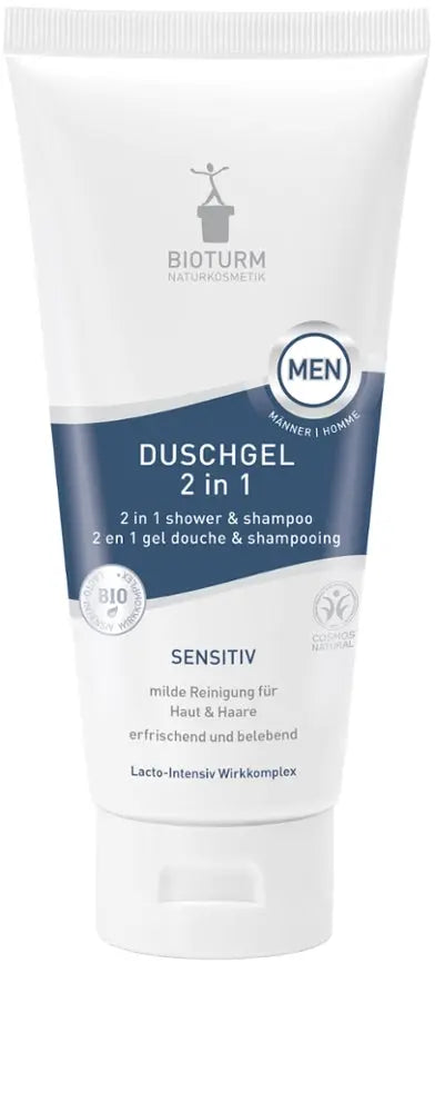 Duschgel 2 in 1 Männer Bioturm - Sanoverde