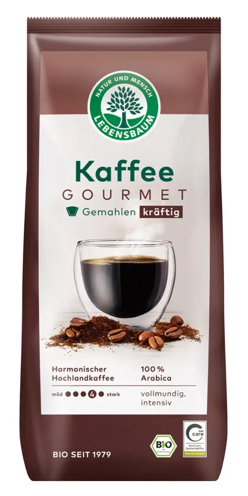 Kaffee Gourmet, kräftig Lebensbaum - Sanoverde