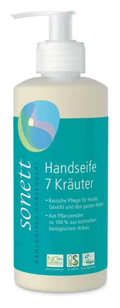 Handseife 7 Kräuter SONETT - Sanoverde