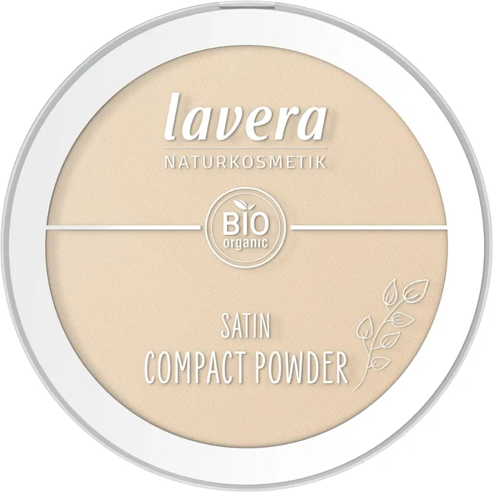 Satin Compact Powder 02 Lavera - Sanoverde