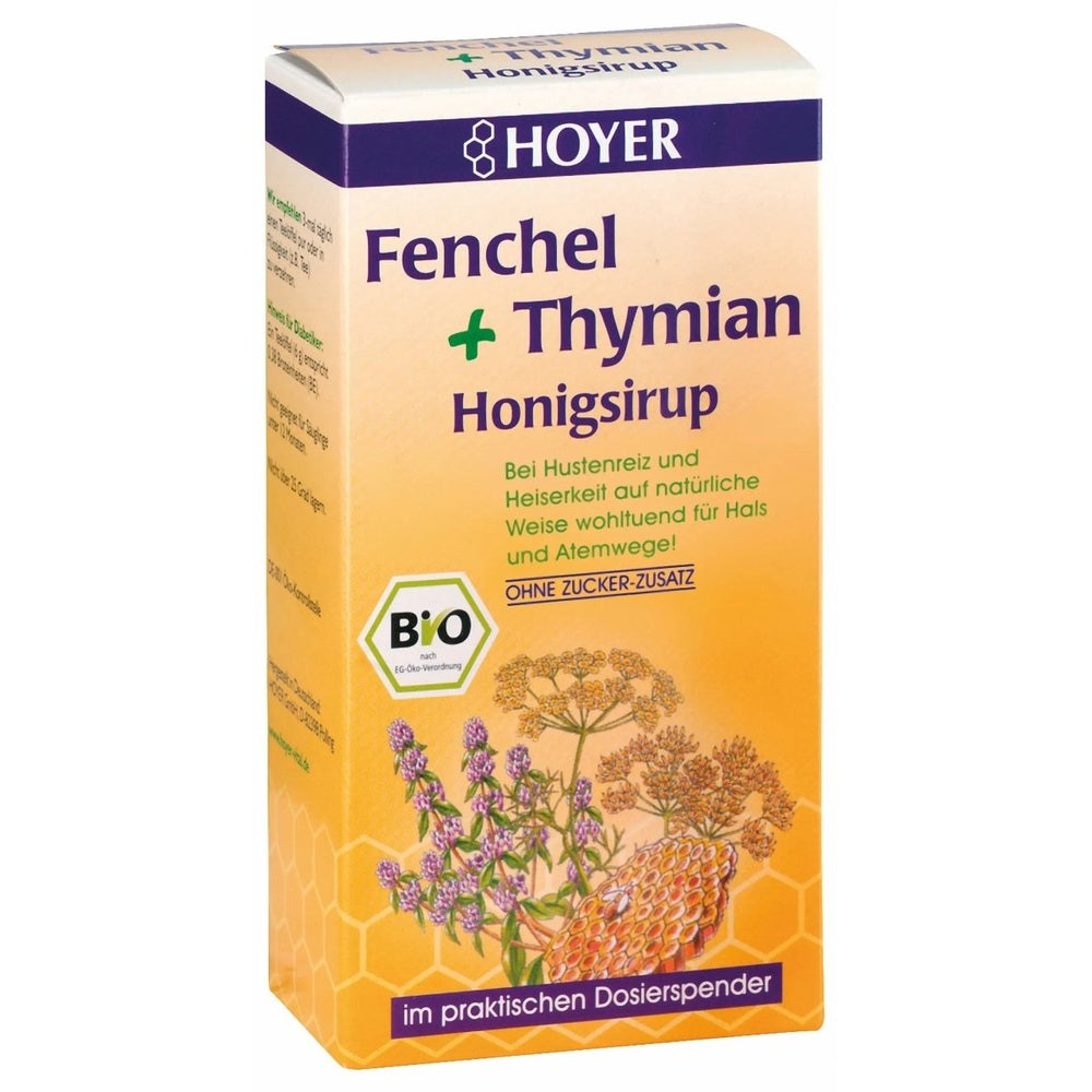 Fenchel&Thymian Honigsirup - Sanoverde