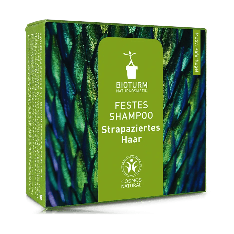 Festes Shampoo Strapaziertes Haar - Sanoverde