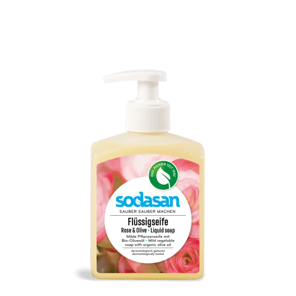 Flüssigseife Rose & Olive - Sanoverde