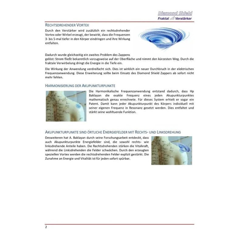 Fraktal - Verstärker für Zapper - Sanoverde