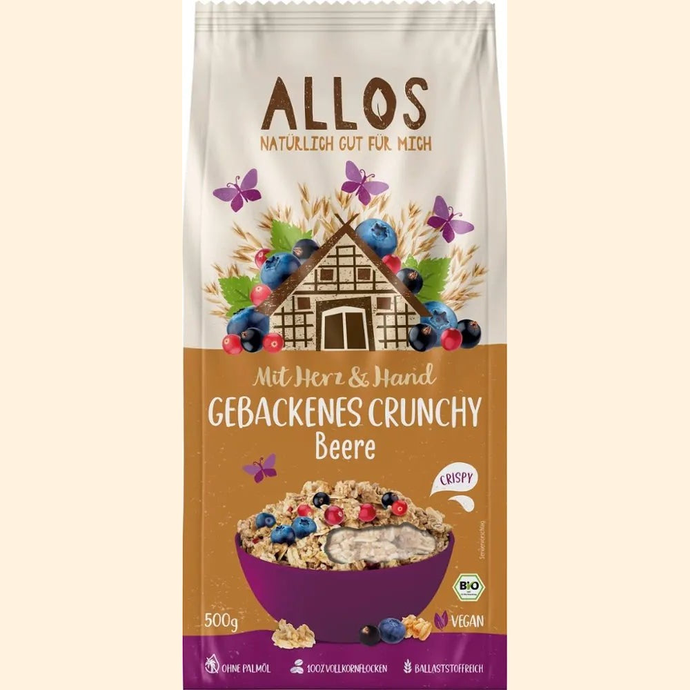 Gebackenes Crunchy Beere BIO - Sanoverde
