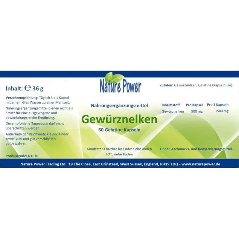 Gewürznelken - Sanoverde