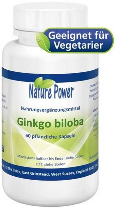 Ginkgo biloba, 60 Kapseln - Sanoverde