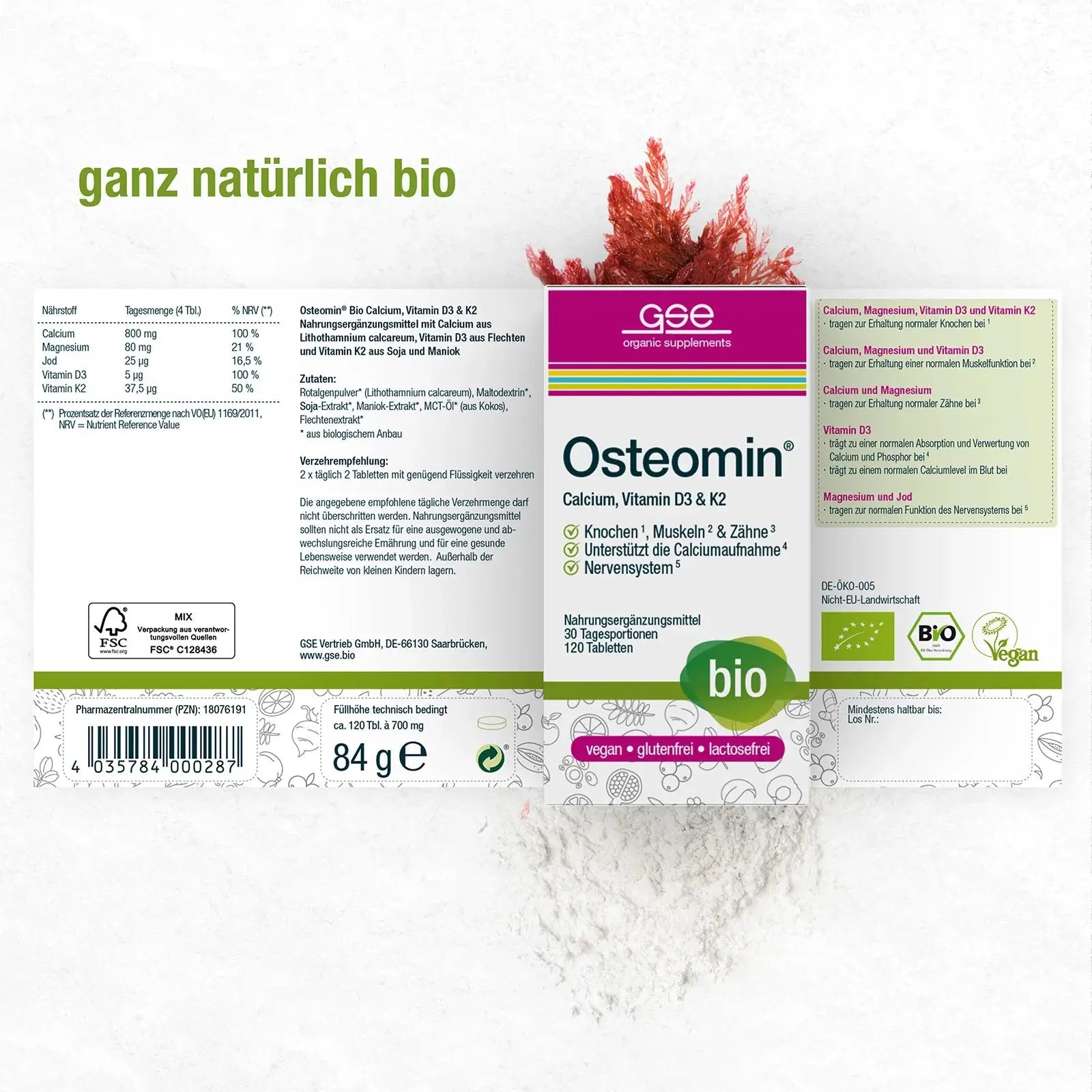 Osteomin Tabletten BIO GSE - Sanoverde