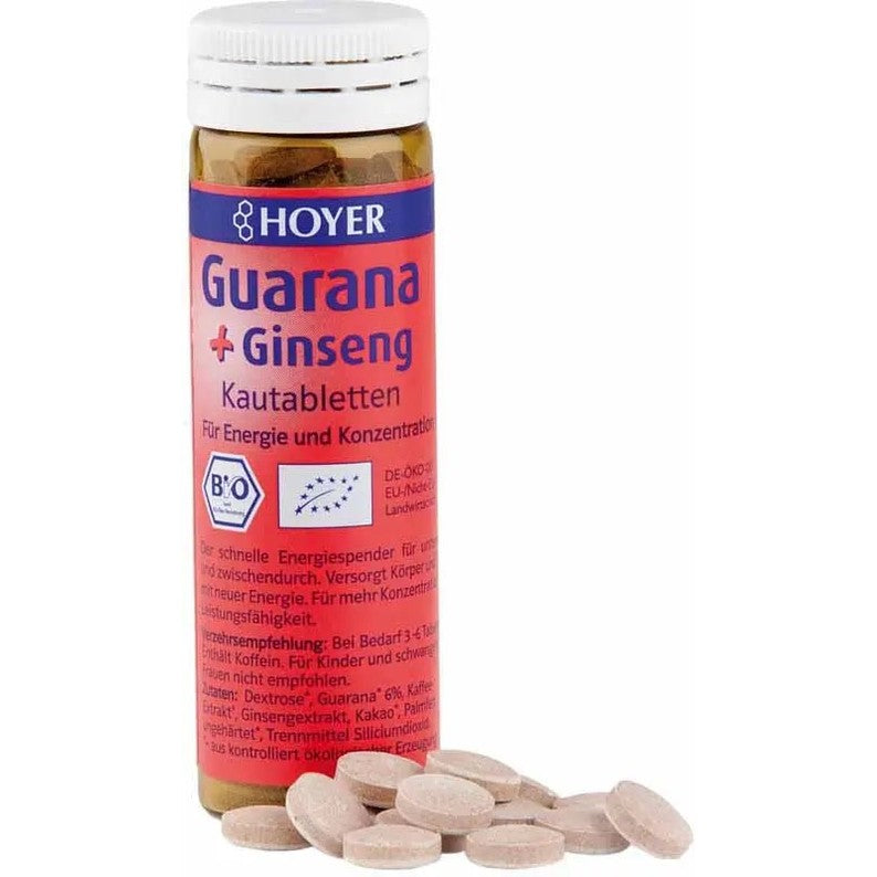 Guarana & Ginseng Kautabletten - Sanoverde