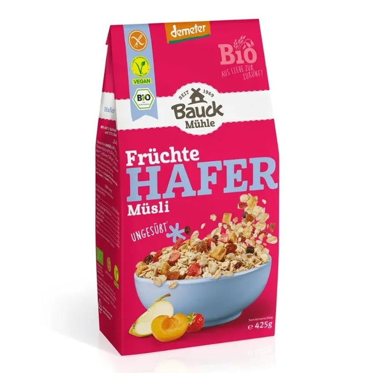 Hafer Müsli Früchte BIO - Sanoverde