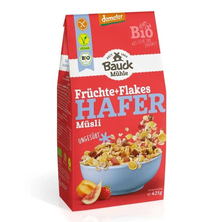 Hafer Müsli Früchte+Flakes BIO - Sanoverde