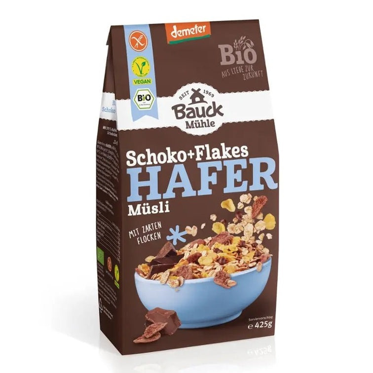 Hafer Müsli Schoko+Flakes BIO - Sanoverde