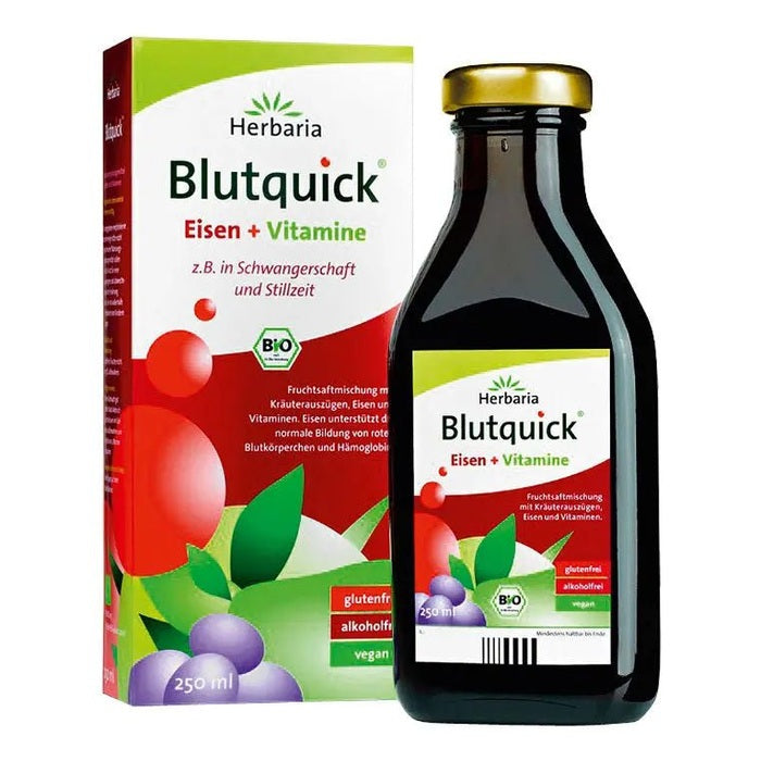 Herbaria Blutquick Eisen+Vitamine - Sanoverde