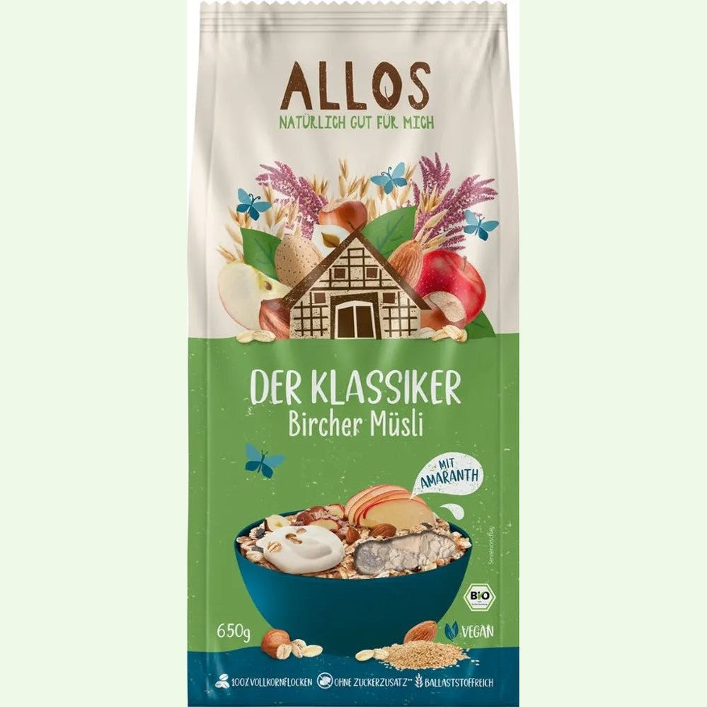 Hof - Müsli Bircher BIO - Sanoverde