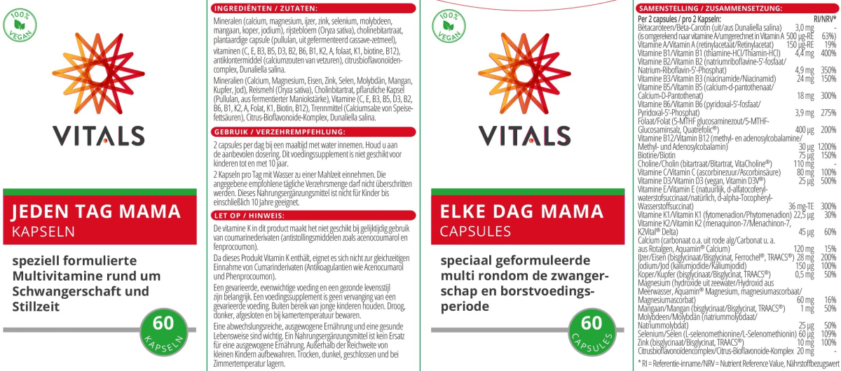Jeden Tag Mama Kapseln - Sanoverde