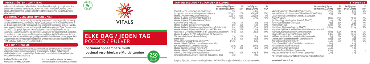 Jeden Tag Pulver - Sanoverde