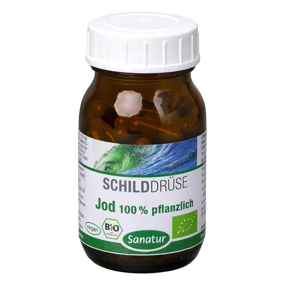 Jod 100% pflanzlich Kapseln 60 St. BIO - Sanoverde