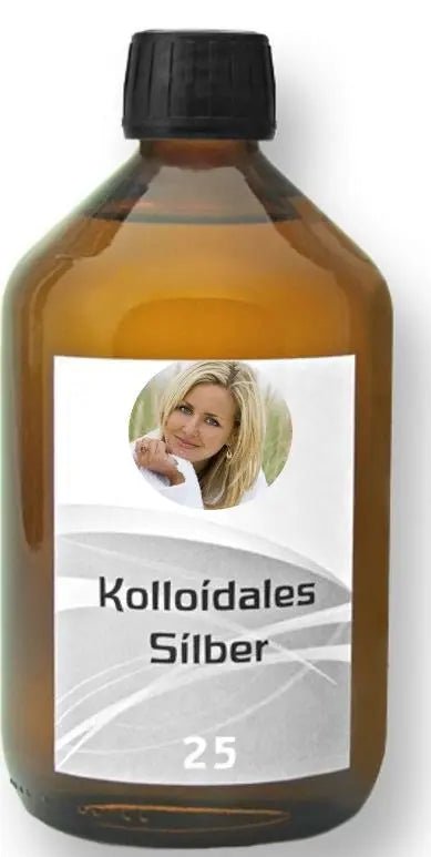 Kolloidales Silberwasser, 25 ppm, 500ml - Sanoverde