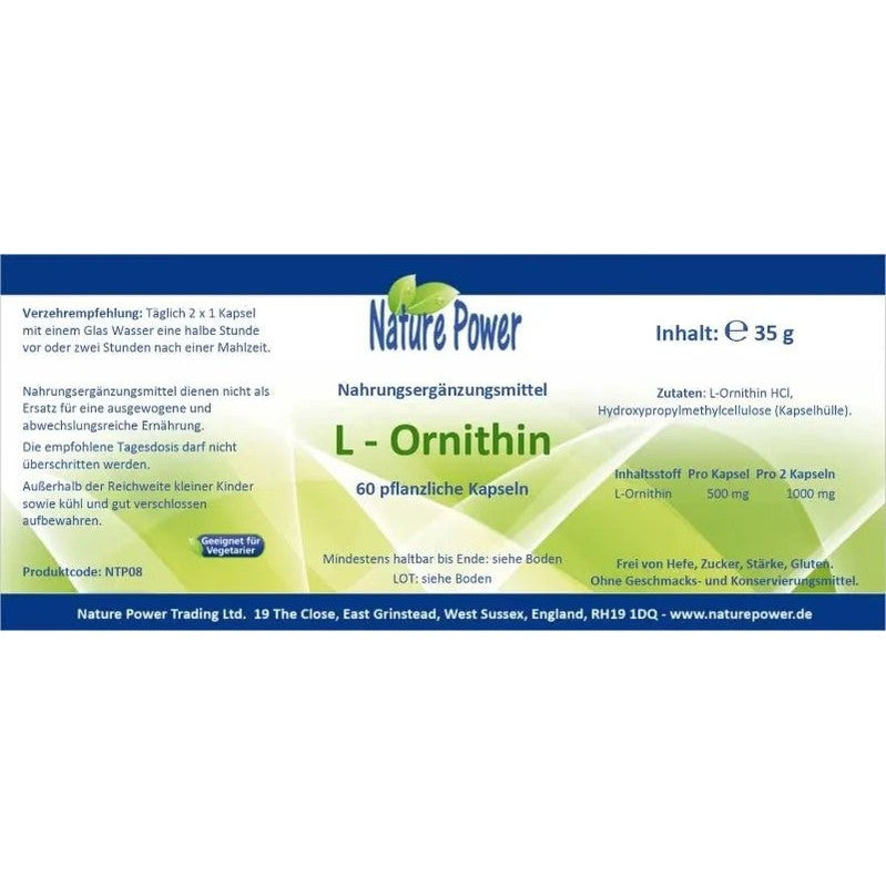 L - Ornithin - Sanoverde