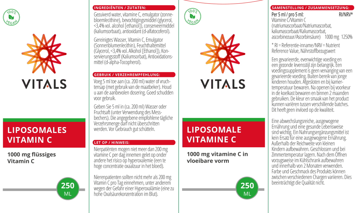 Liposomales Vitamin C - Sanoverde