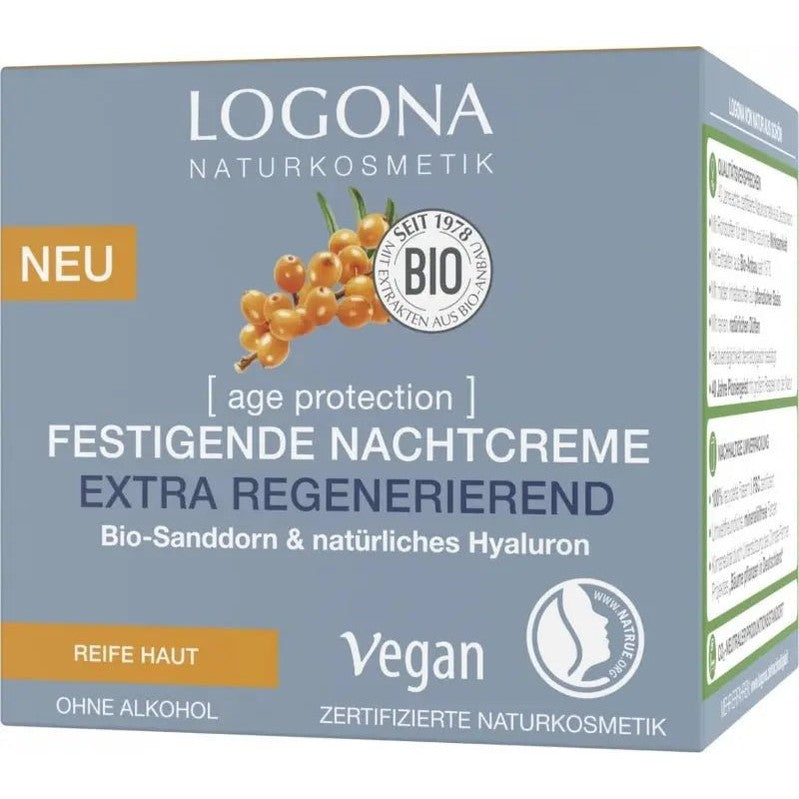 Logona Age Protection Nachtcreme - Sanoverde