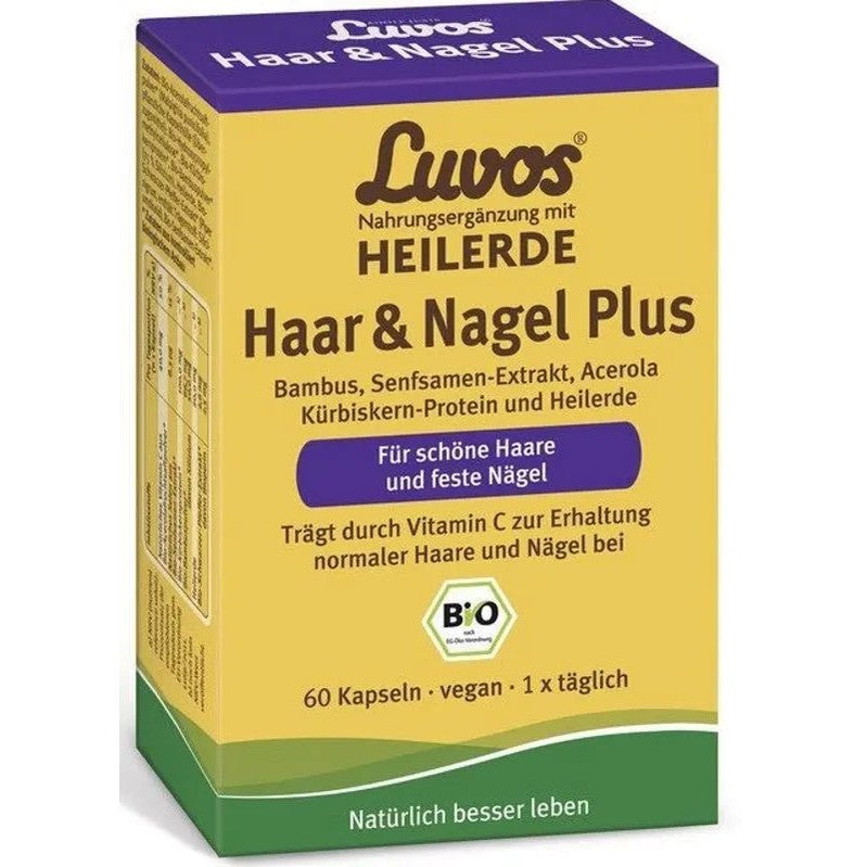 Luvos Heilerde Haar und Nagel Plus 60 Kapseln - Sanoverde