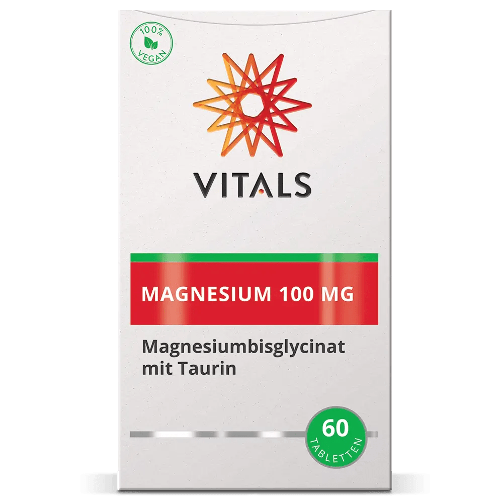 Magnesium (Bisglycinat) 100 mg - Sanoverde