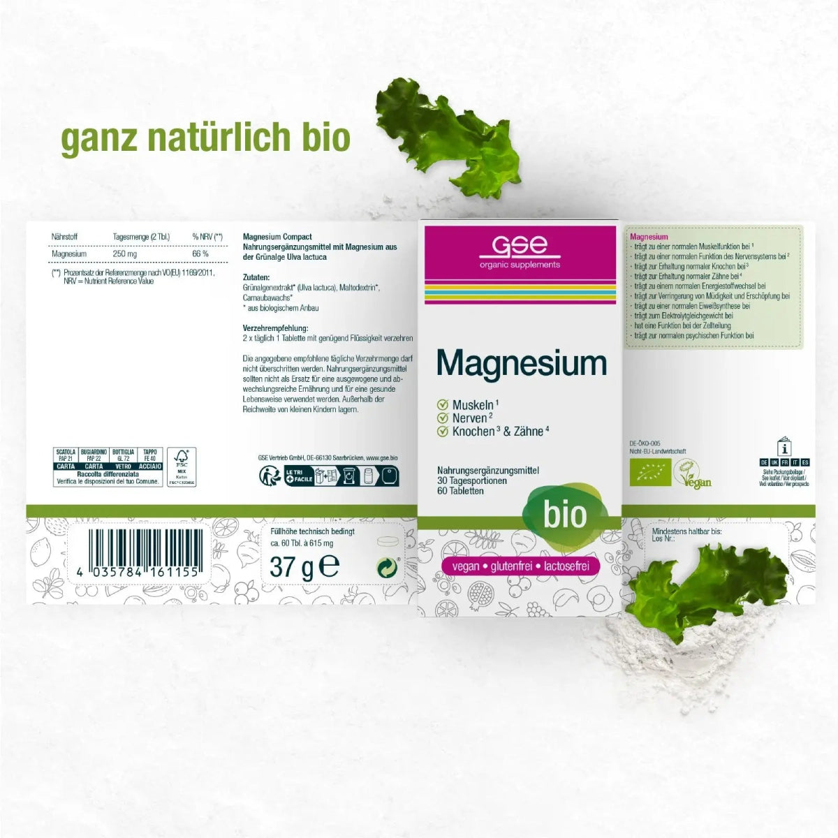 Magnesium Compact BIO - Sanoverde