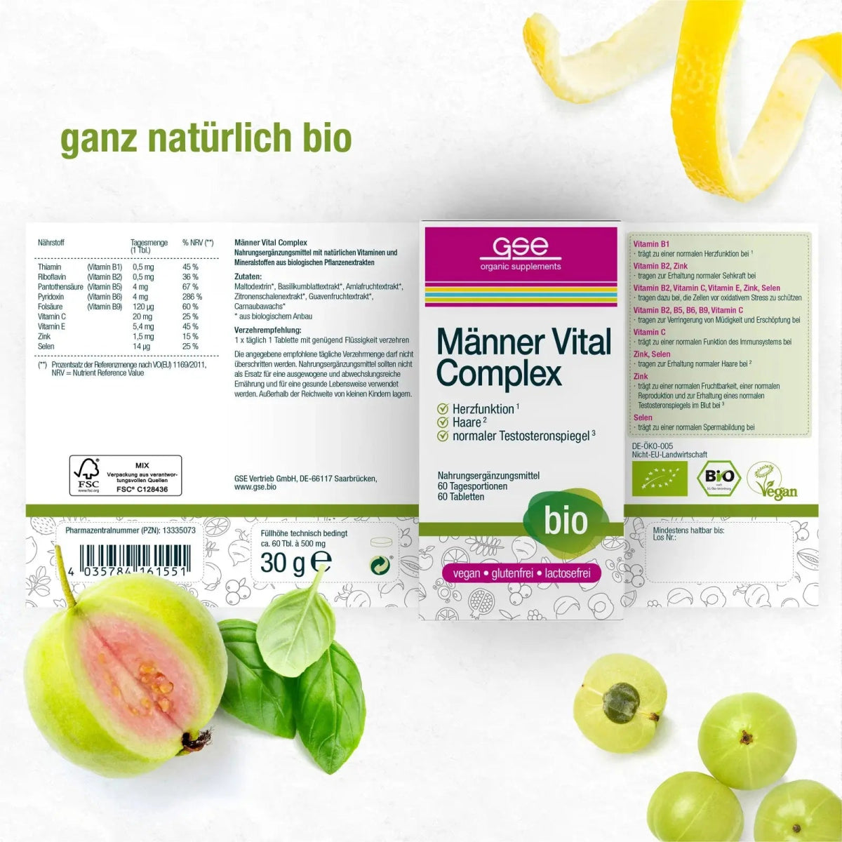 Männer Vital Complex BIO - Sanoverde