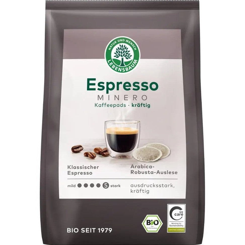 Minero Espresso Pads BIO - Sanoverde