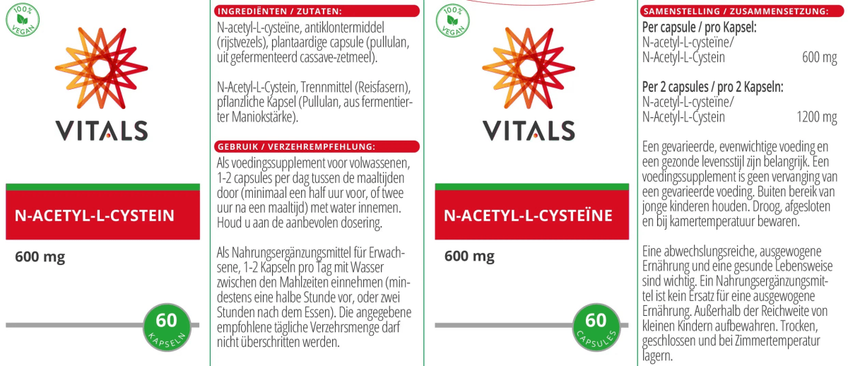 N - Acetyl - L - Cystein - Sanoverde
