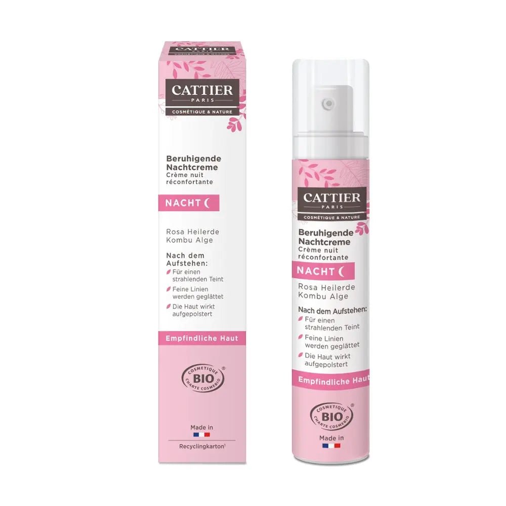 Nachtcreme m. rosa Heilerde - Sanoverde