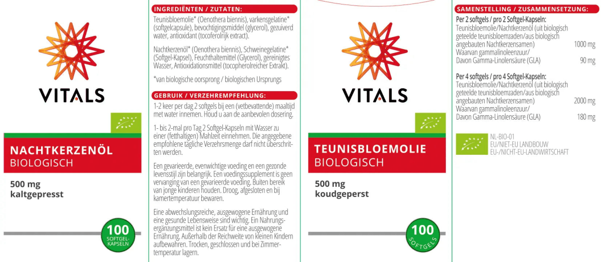 Nachtkerzenöl Biologisch - Sanoverde