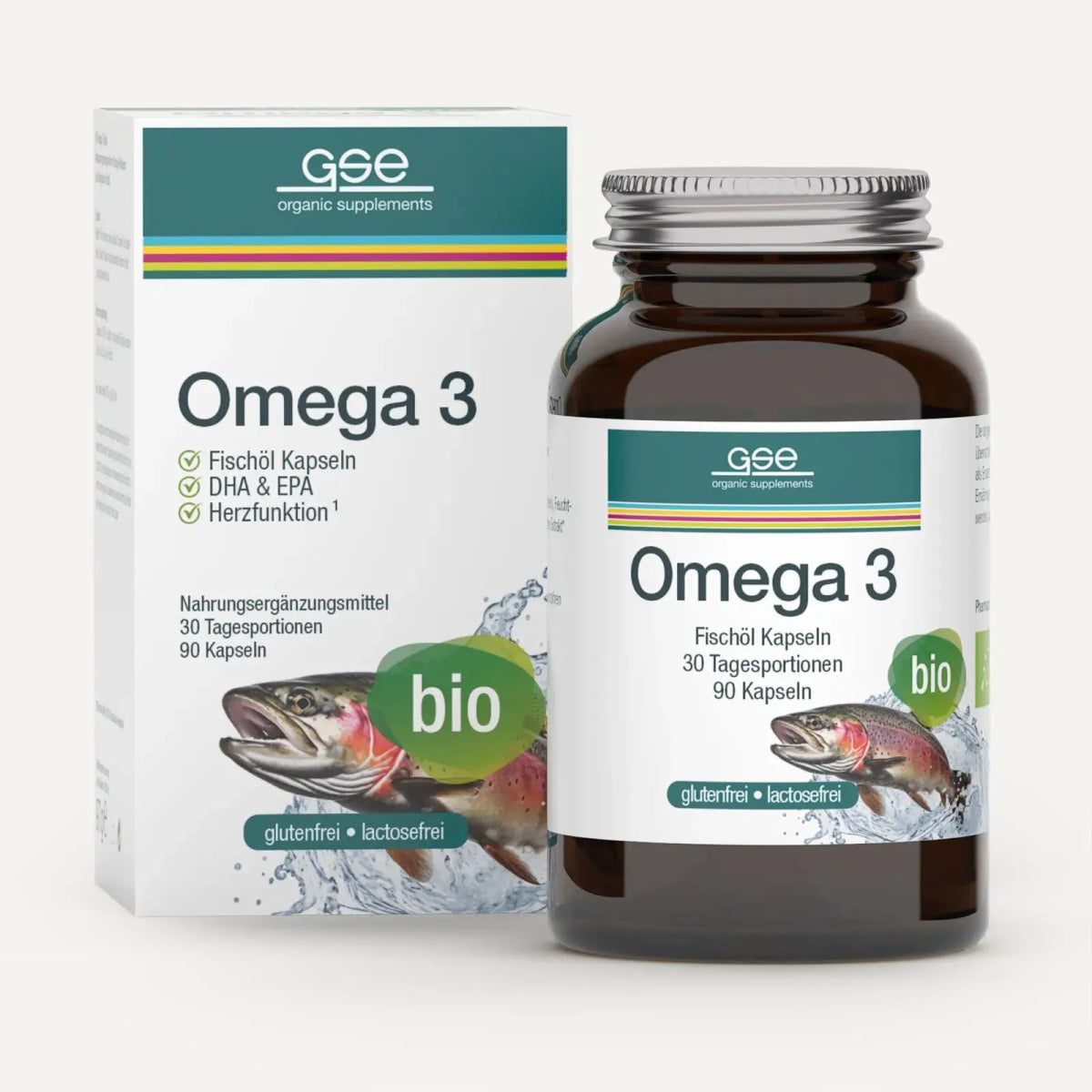 Omega 3 - Fischöl Kapseln BIO 90 Kaps - Sanoverde