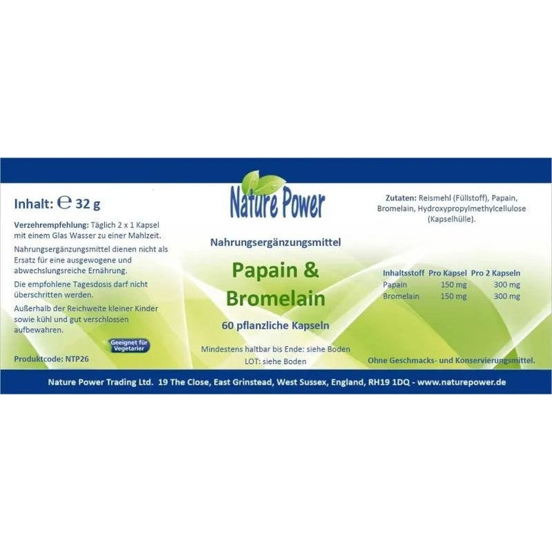 Papain & Bromelain - Sanoverde
