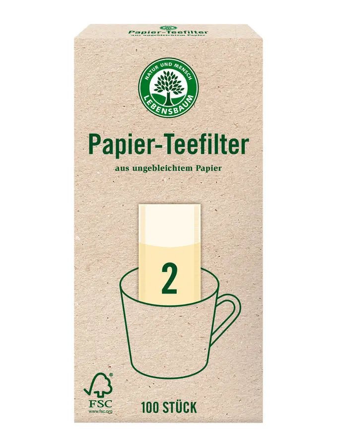Papierteefilter Größe 2 - Sanoverde