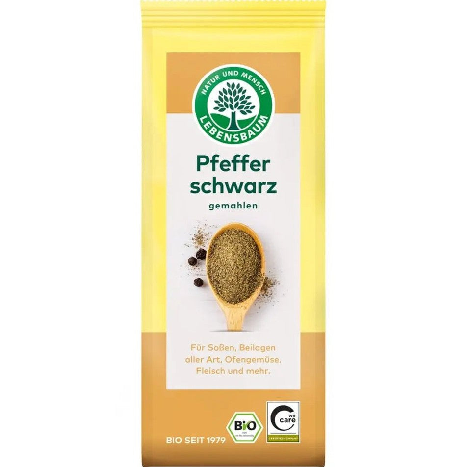 Pfeffer schwarz, gemahlen BIO - Sanoverde
