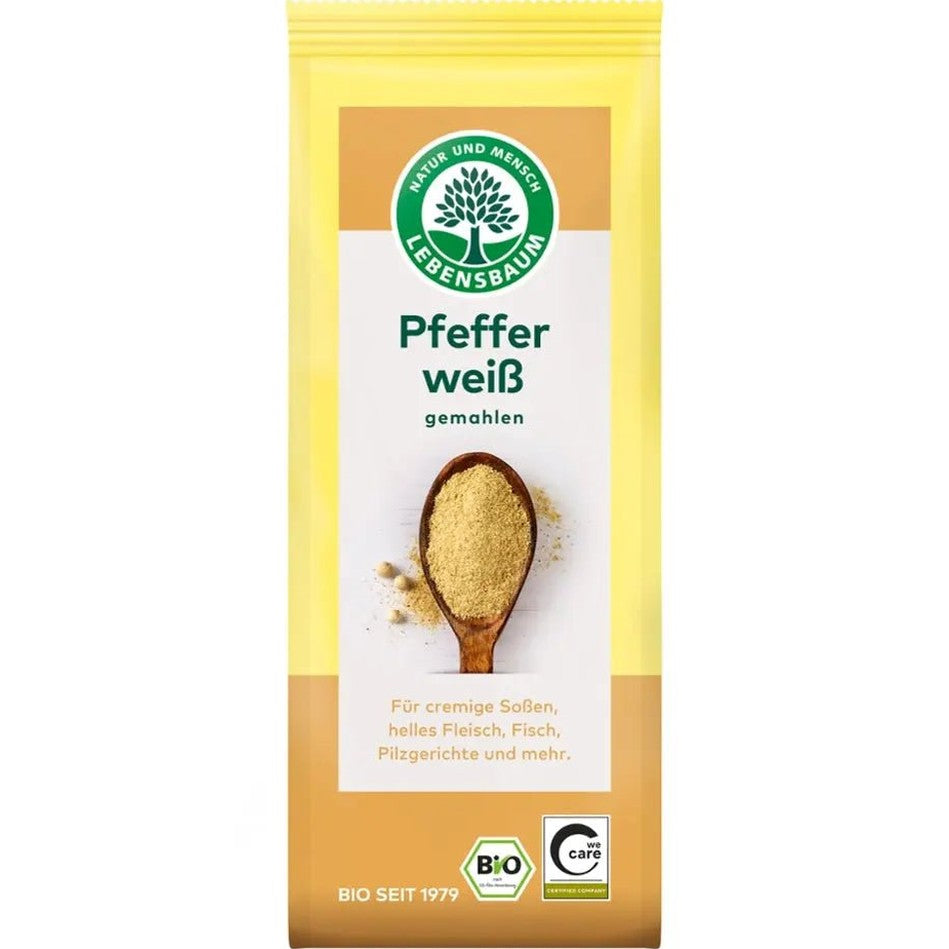 Pfeffer weiß, gemahlen BIO - Sanoverde