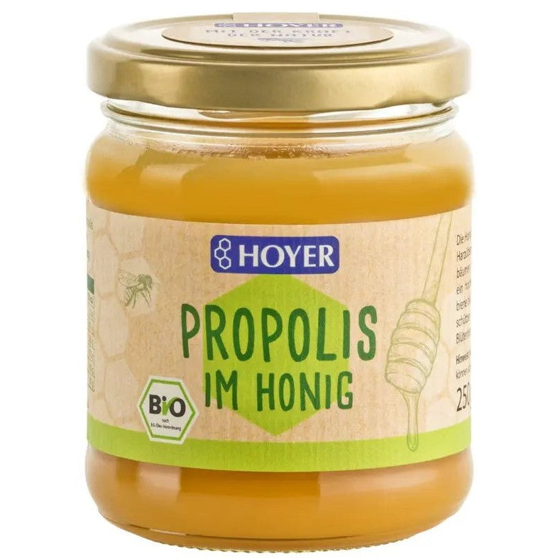 Propolis im Honig, BIO - Sanoverde