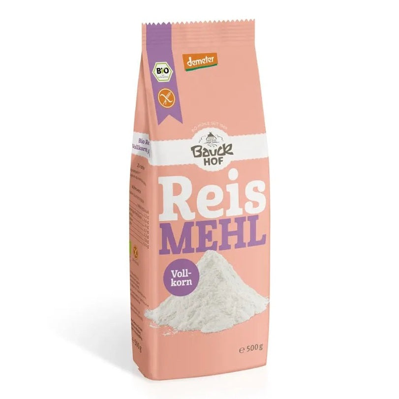 Reismehl Vollkorn BIO - Sanoverde