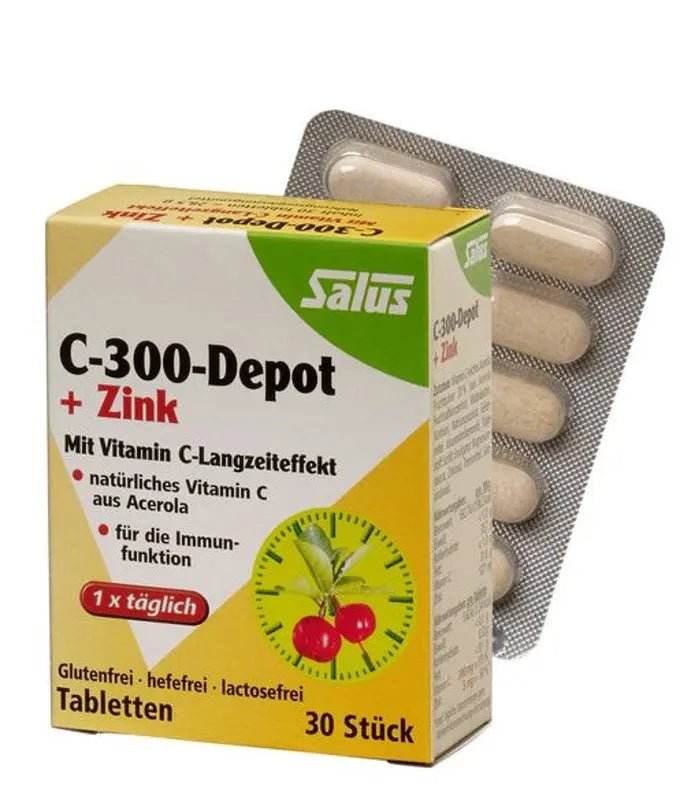 Salus C - 300 - Depot + Zink, Tabletten - Sanoverde
