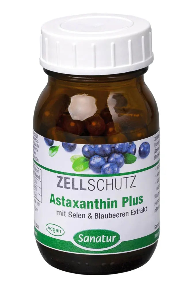 Astaxanthin Plus Kapseln BIO Sanatur - Sanoverde