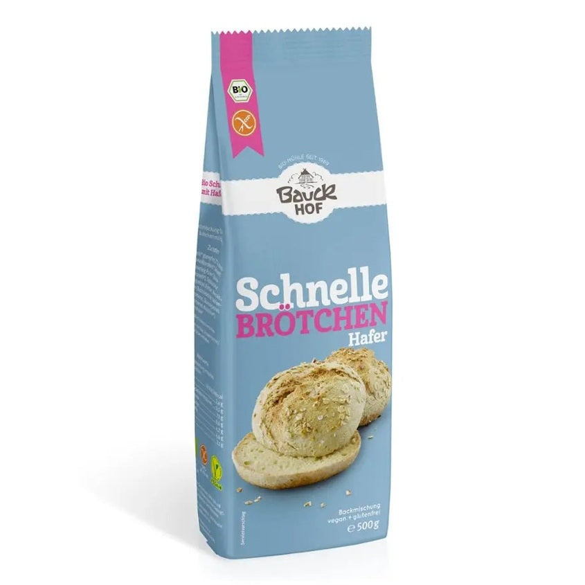 Schnelle Brötchen Hafer BIO - Sanoverde